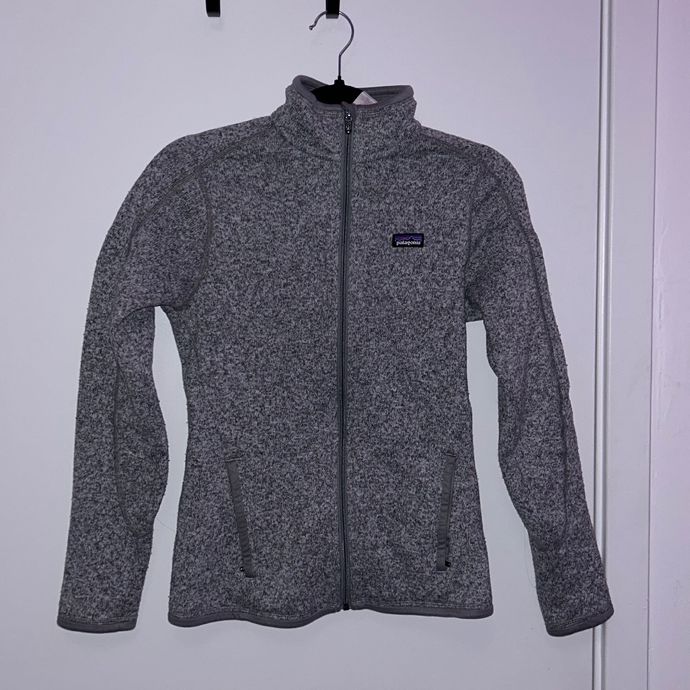 Women’s XS grey zip up Patagonia